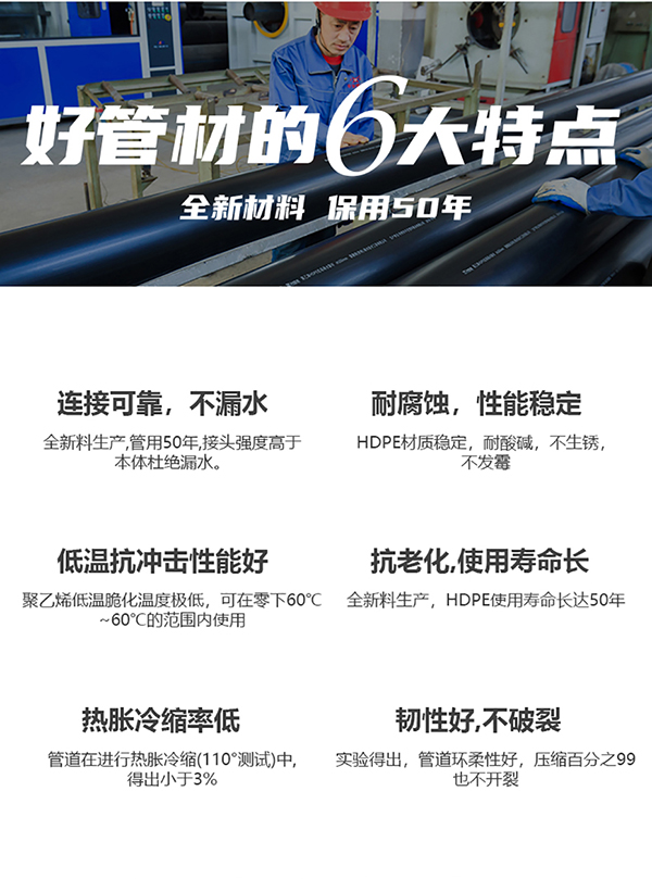 虹吸排水管6大特点